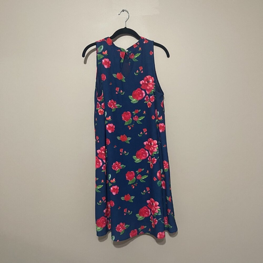 Mud Pie Navy and pink summer dress, Medium - Picture 3 of 9